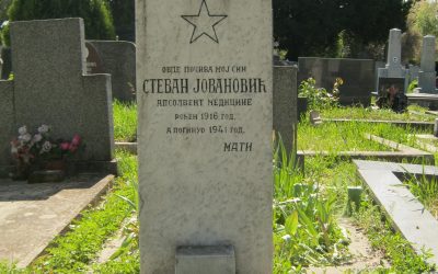 Надгробни споменик Стевице Јовановића